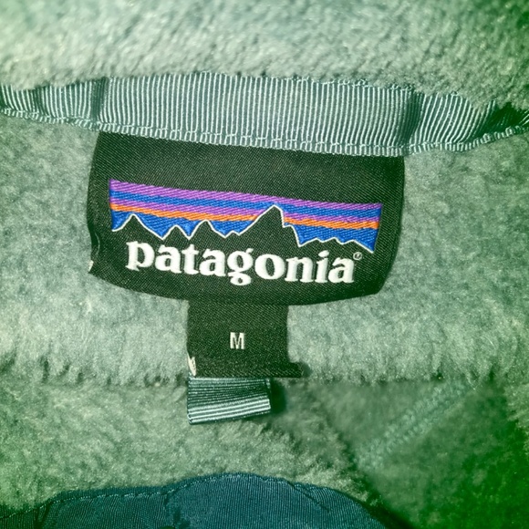 Patagonia shadow blue Re-tool snap T fleece pullover - Picture 7 of 16